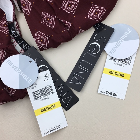 Soluna Reversible 2 Piece Halter Bikini Swimsuit - Picture 5 of 7